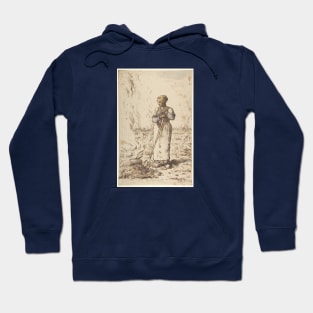 A Woman Burning Weeds Hoodie